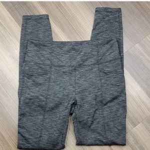 Athleta Metro Skinny Pants Leggings High Waisted Side Back Pockets Womens M